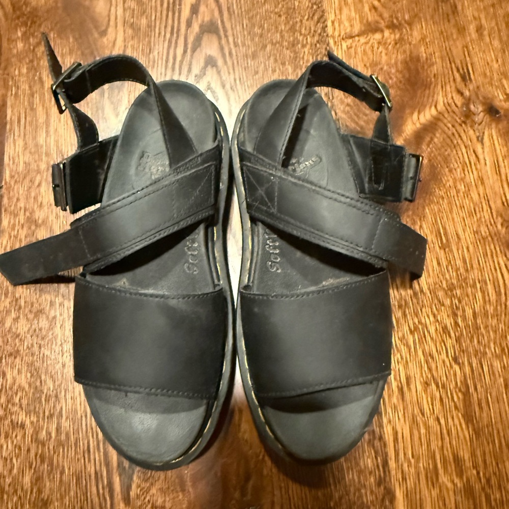 Dr. Martens Black Sandals